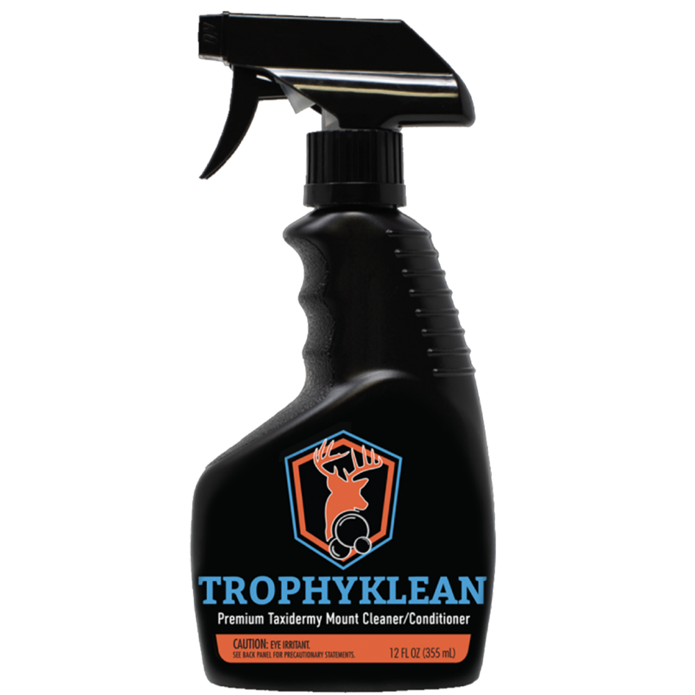 TrophyKlean - Premium Taxidermy Mount Cleaner/Conditioner – Velvet Antler  Technologies