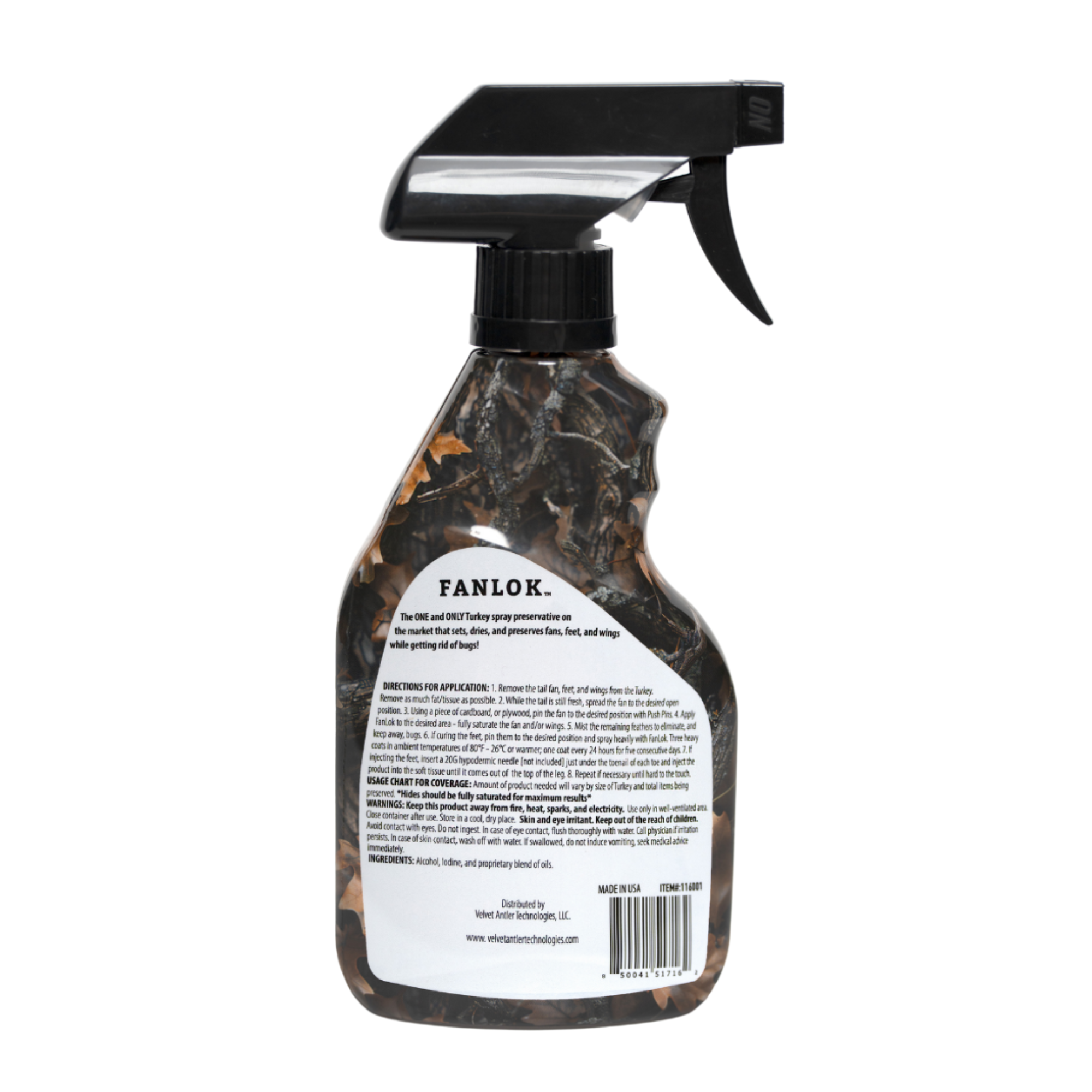FanLok Turkey Tail Spray by VAT
