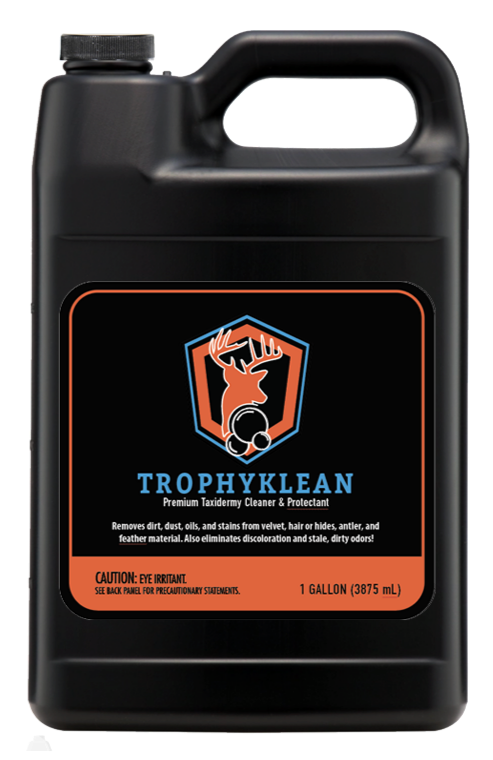 TrophyKlean - Premium Taxidermy Mount Cleaner/Conditioner – Velvet