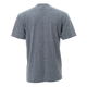 velvet antler technologies logo premium cotton heather grey t-shirt back